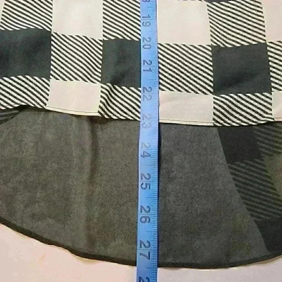 Rag & Bone Women's Forest Green and Ivory Harper Magnified Houndstooth Top XS - Picture 13 of 13